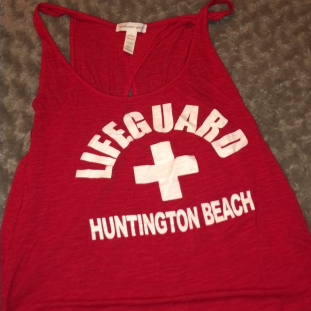 Life guard tank top